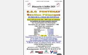 20 ème prix de la ville de Fontenay 6 juillet 